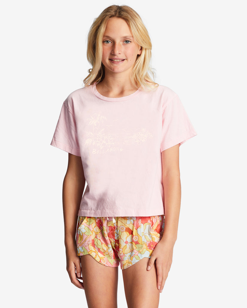 Girls 4-16 Spread Kindness T-Shirt - Soft Pink –