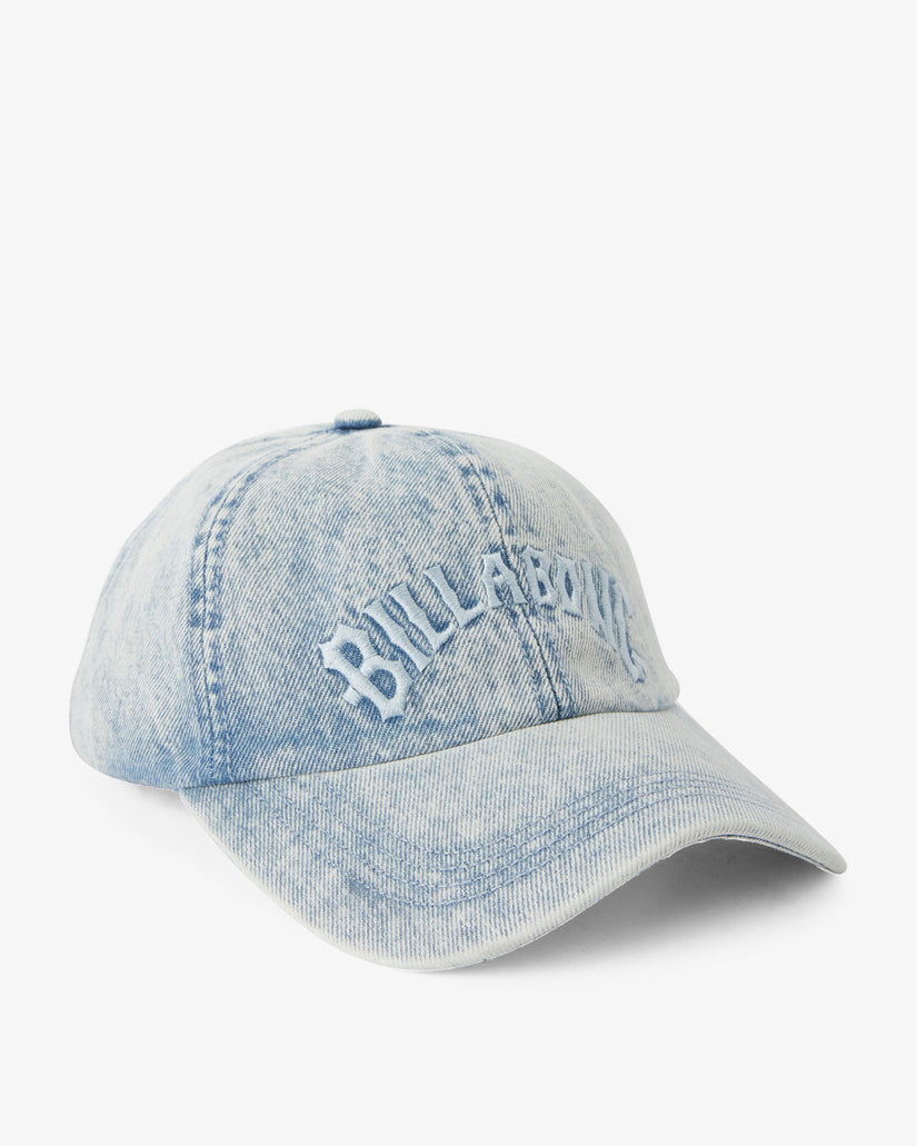 Billabong Dad Cap Strapback Hat - Denim - One Size