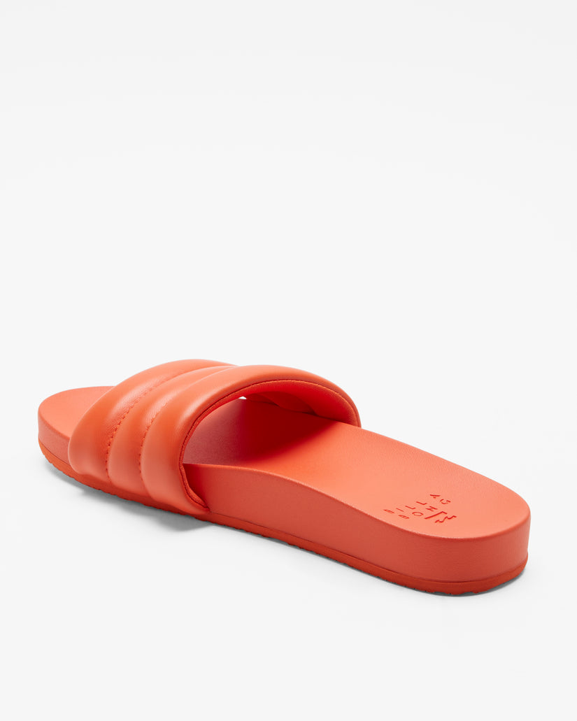 Playa Vista Slide Sandals - Coral Craze