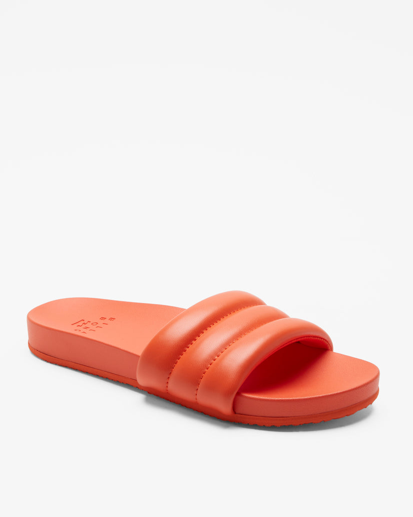 Playa Vista Slide Sandals - Coral Craze