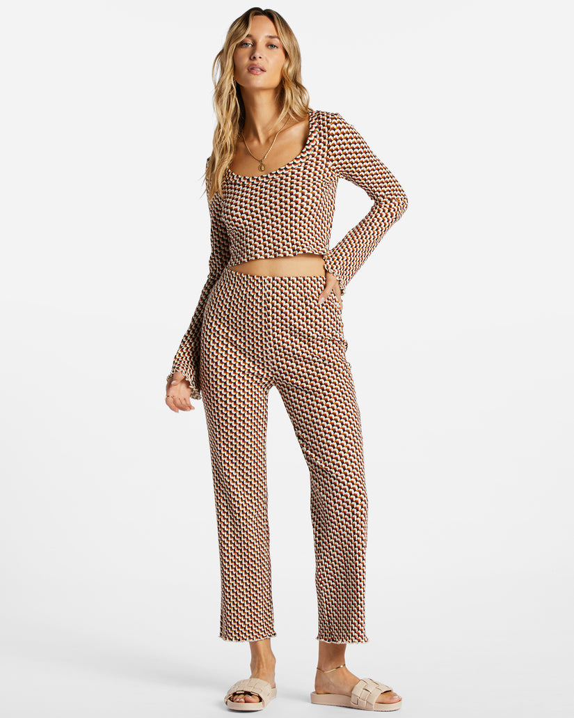 Come Back Cropped Pants - Multi
