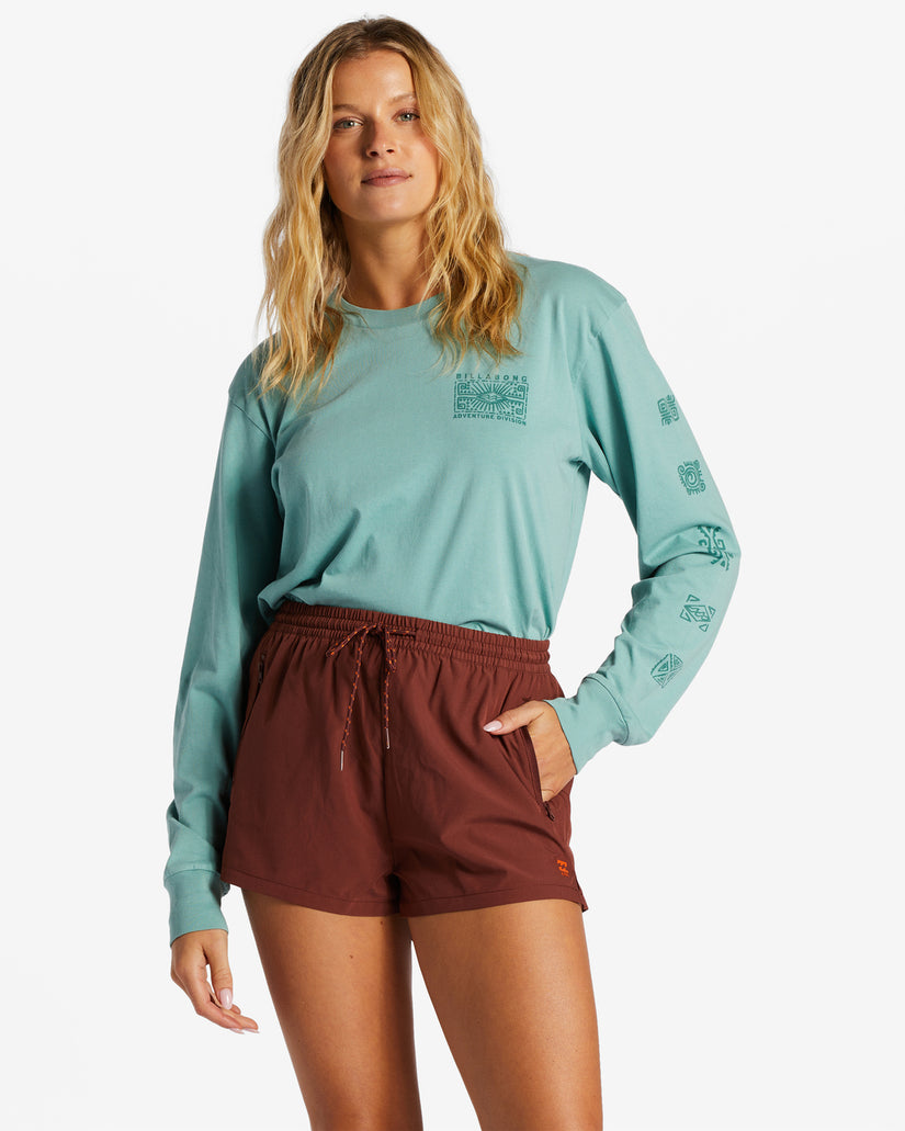 A/Div Relaxed Adventure Shorts - Rosewood