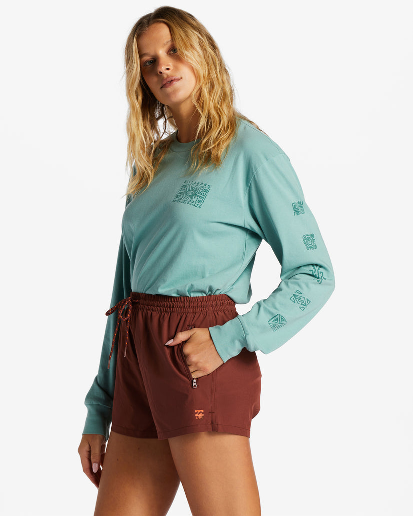 A/Div Relaxed Adventure Shorts - Rosewood