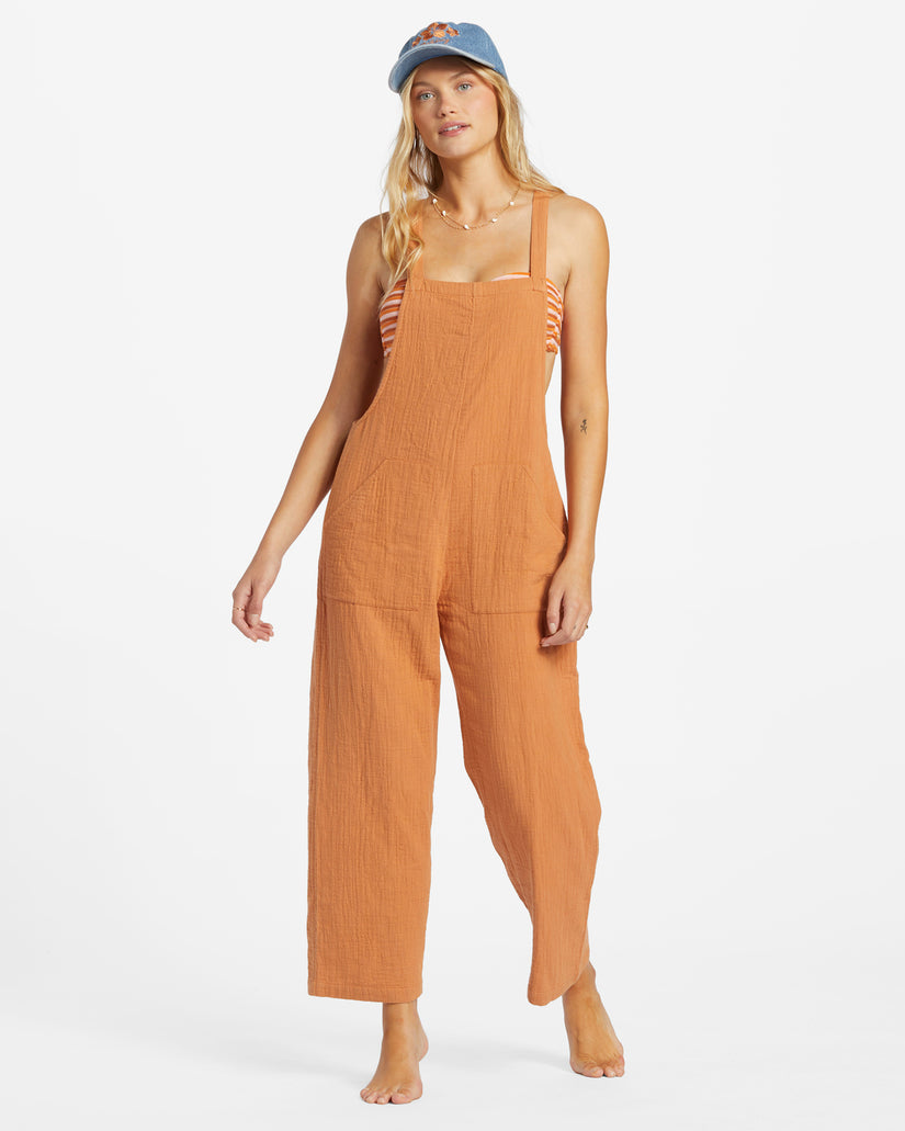 Pacific Time Romper/Jumpsuit - Toffee