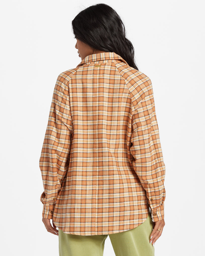 Best Time Long Sleeve Shirt - Toffee