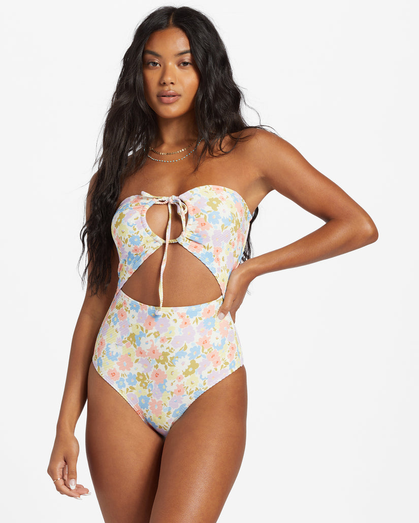 Dream Chaser Tanlines One-Piece Swimsuit - Multi