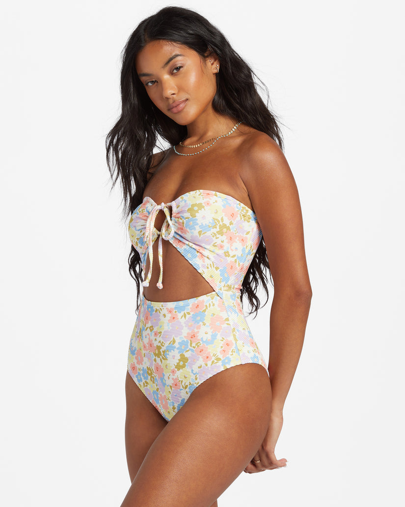 Dream Chaser Tanlines One-Piece Swimsuit - Multi