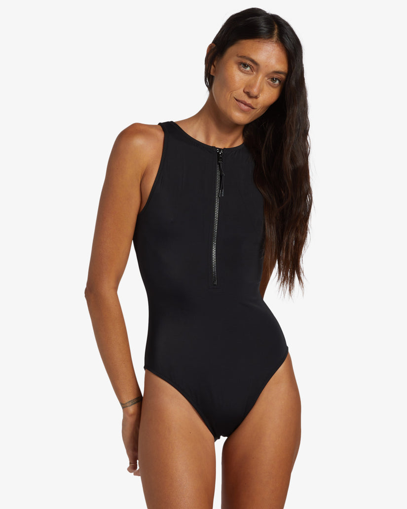 A/Div One-Piece Swimsuit - Black