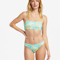Summer Sky Zoe Crop Bikini Top - Multi