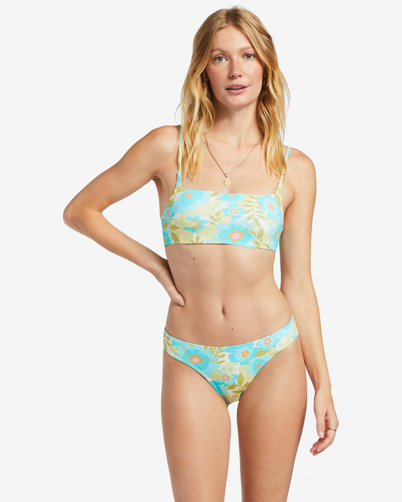 Summer Sky Zoe Crop Bikini Top - Multi