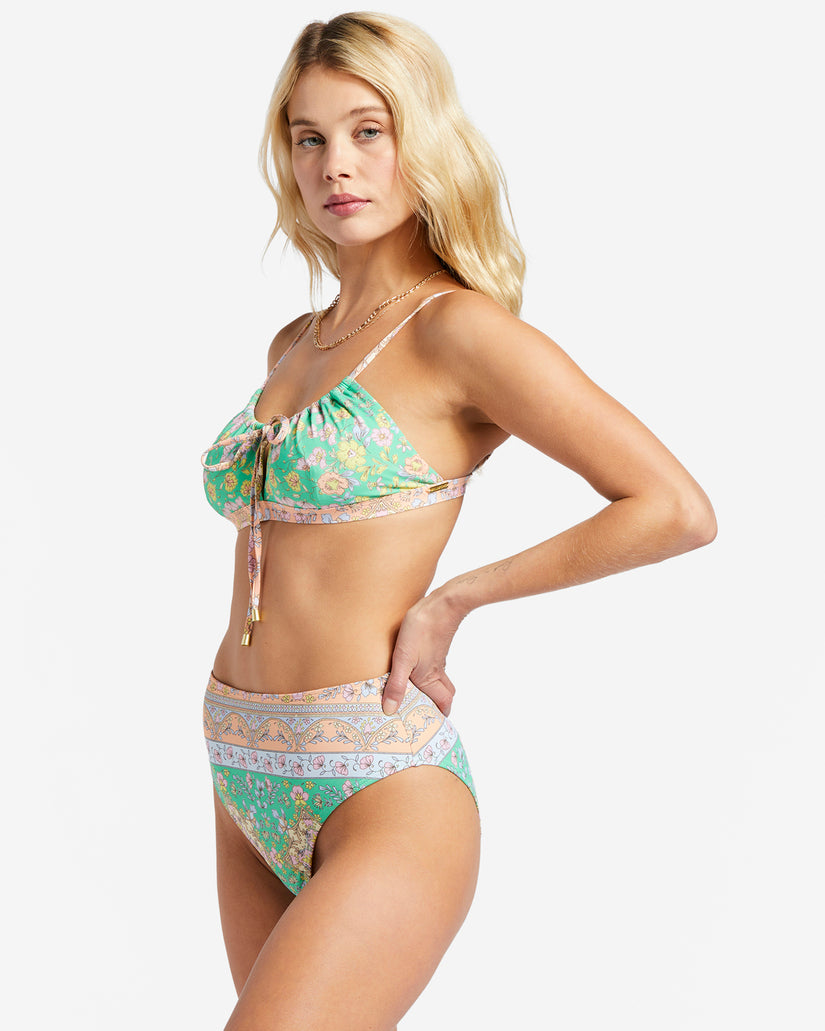 La Mer Coco Bralette Bikini Top - Green
