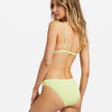 Sol Searcher Lowrider Bikini Bottoms - Light Lime