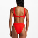 Tanlines Aruba Bikini Bottoms - Rad Red