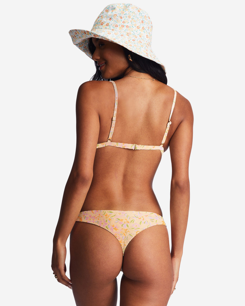 Sweet Oasis Tanga Bikini Bottoms - Washed Nectar –