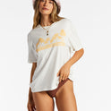 Tiki Beach T-Shirt - Salt Crystal