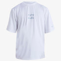 Boys 2-7 All Day Wave Kids Loose Fit Short Sleeve Surf Tee - White