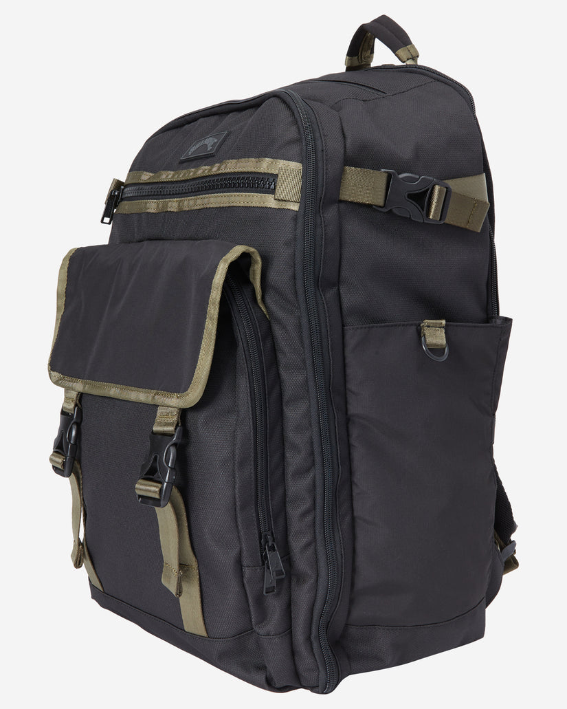 Surftrek Explorer 32L Large Travel Backpack - Black