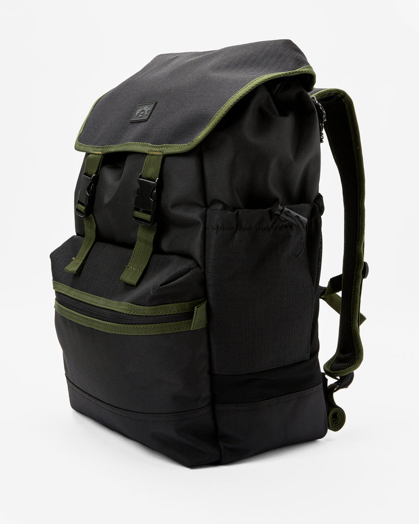 Journey Rucksack 24L Medium Backpack - Black Military