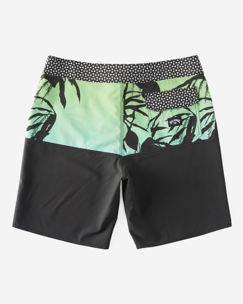 Fifty50 Pro Performance 19" Boardshorts - Neon Lime