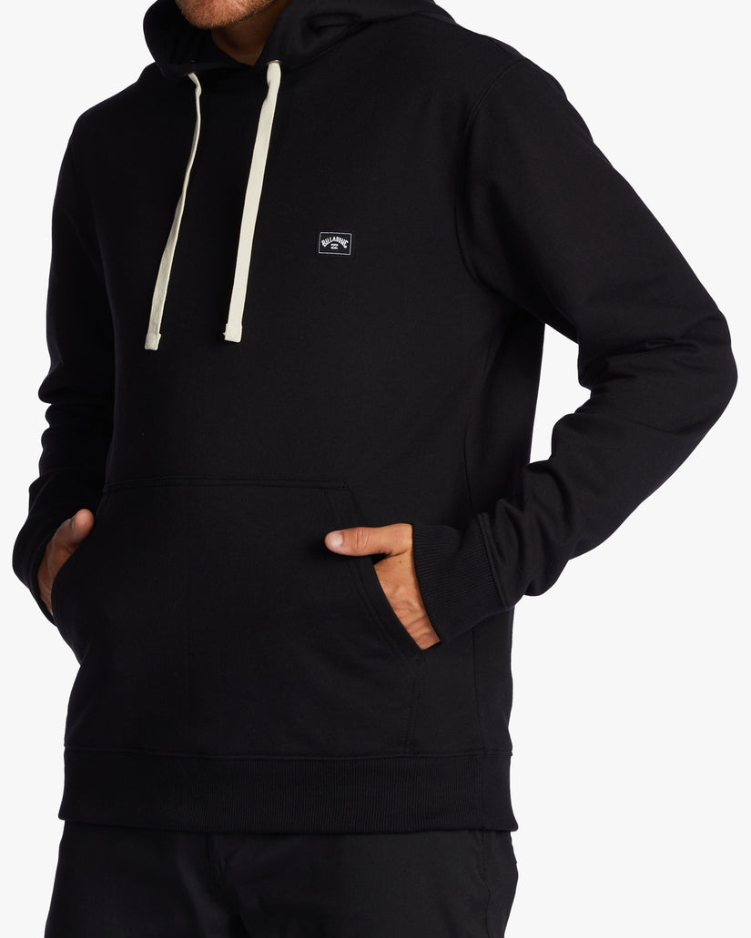 All Day Organic Pullover Hoodie - Black/Black