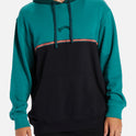 Wave Washed Blocked Pullover - Pacific