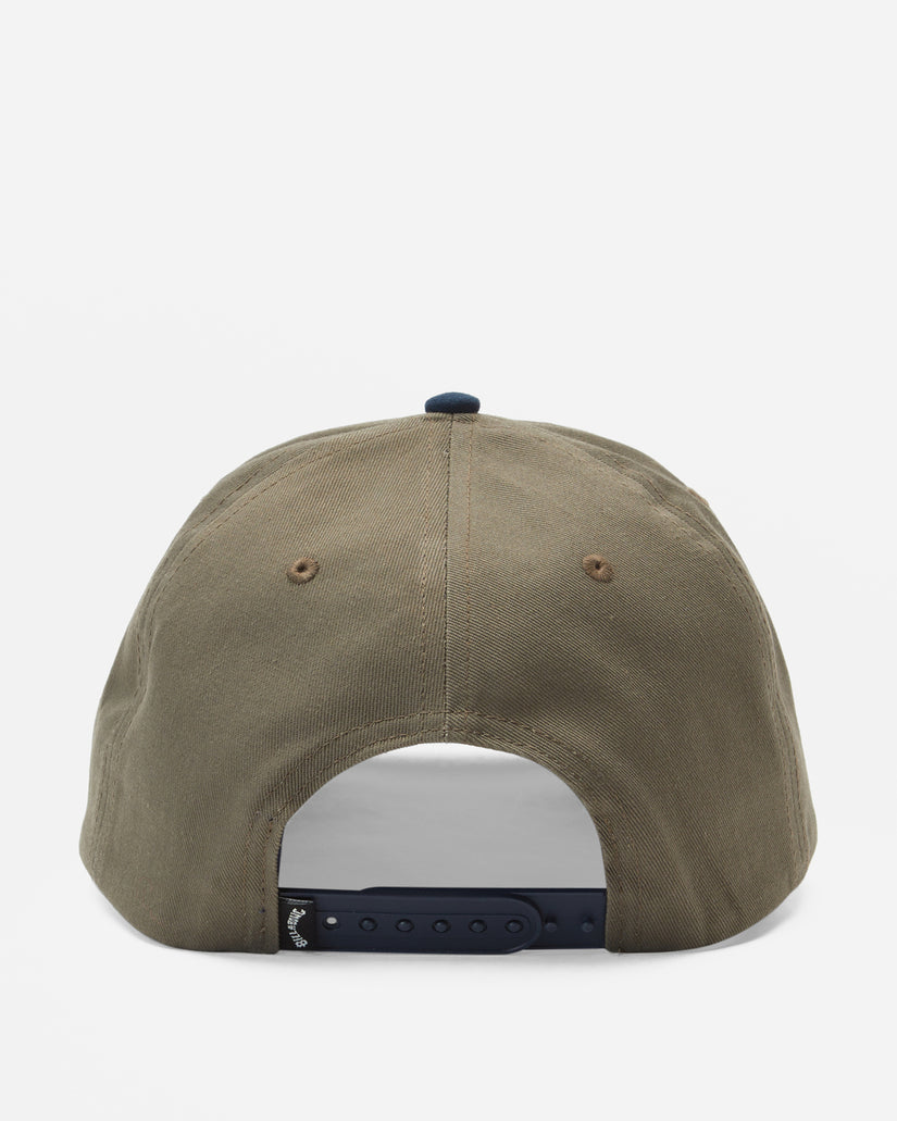 Stacked Snapback Hat - Vintage Khaki