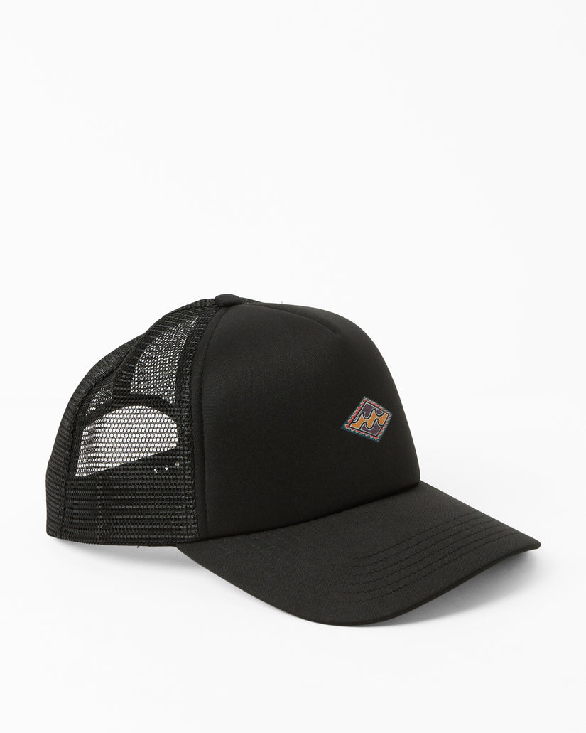 Podium Trucker Hat - Black