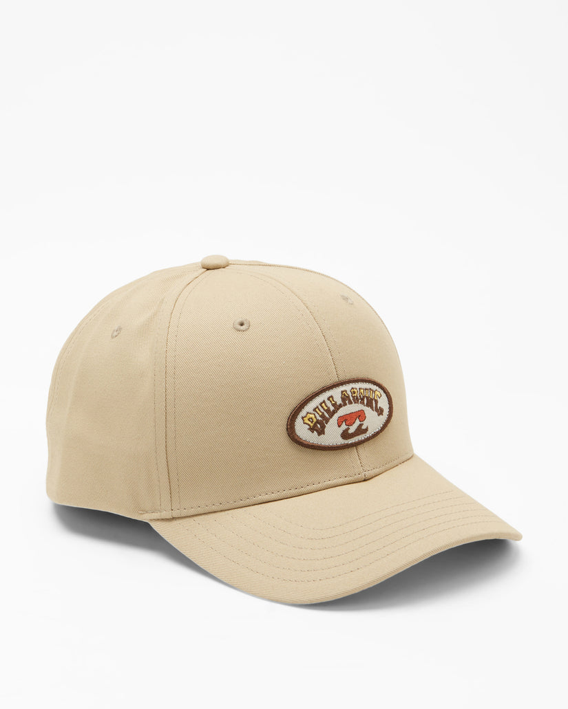 Walled Snapback Hat - Taupe