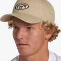 Walled Snapback Hat - Taupe