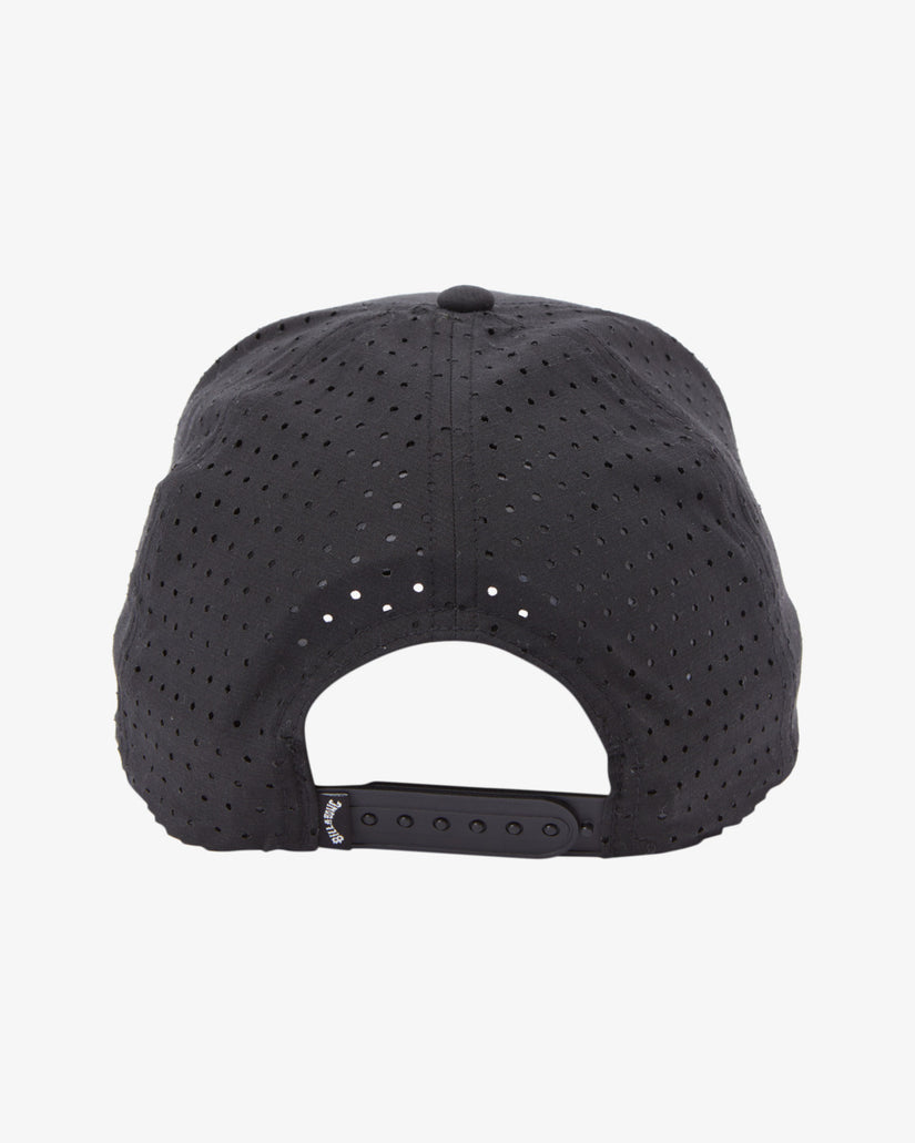 Crossfire Snapback Hat - Black