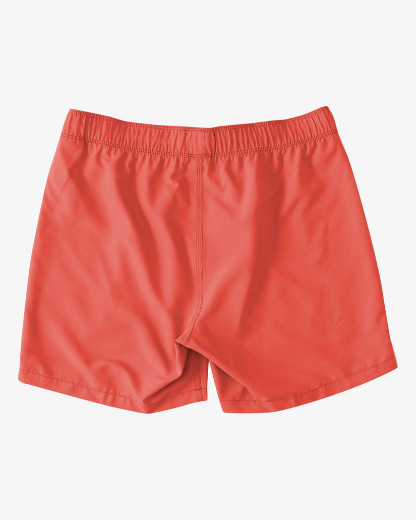 All Day Layback 16" Boardshorts - Coral