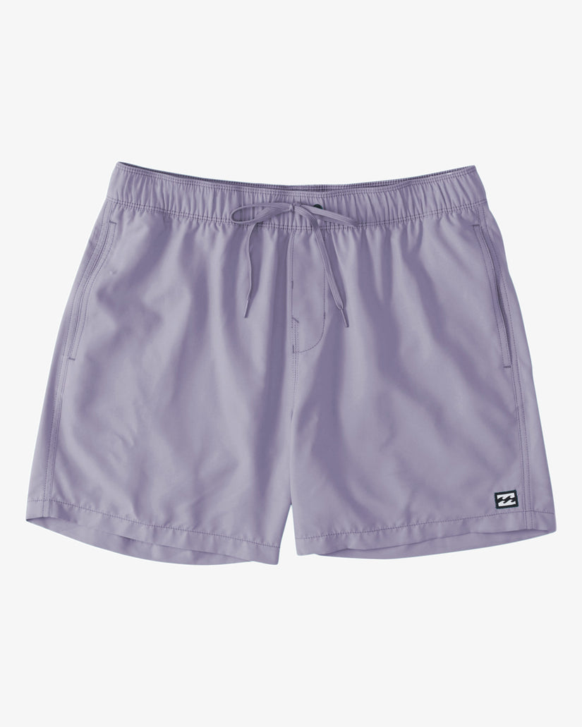 All Day Layback 16" Boardshorts - Lilac