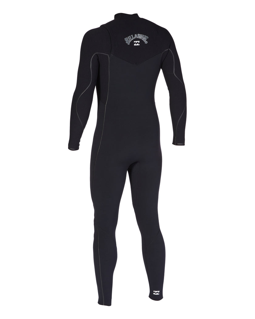 4/3 Furnace Comp Chest Zip Full Wetsuit - Black