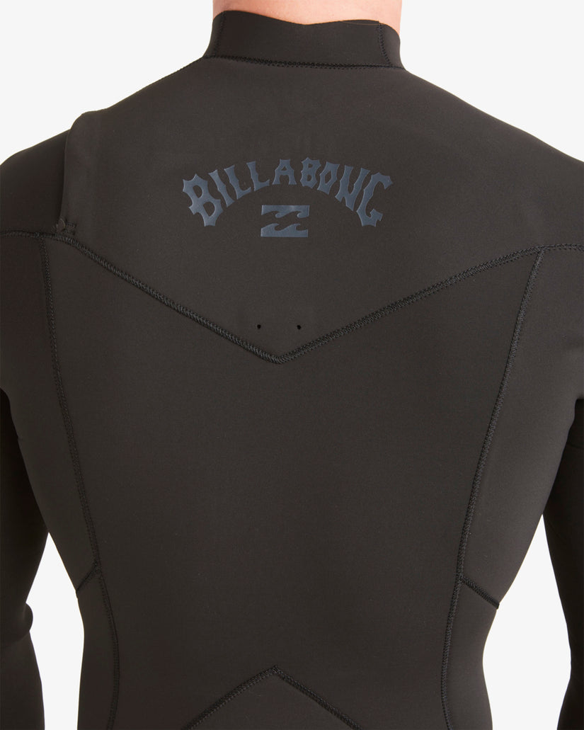 4/3 Absolute Chest Zip Full Wetsuit - Black