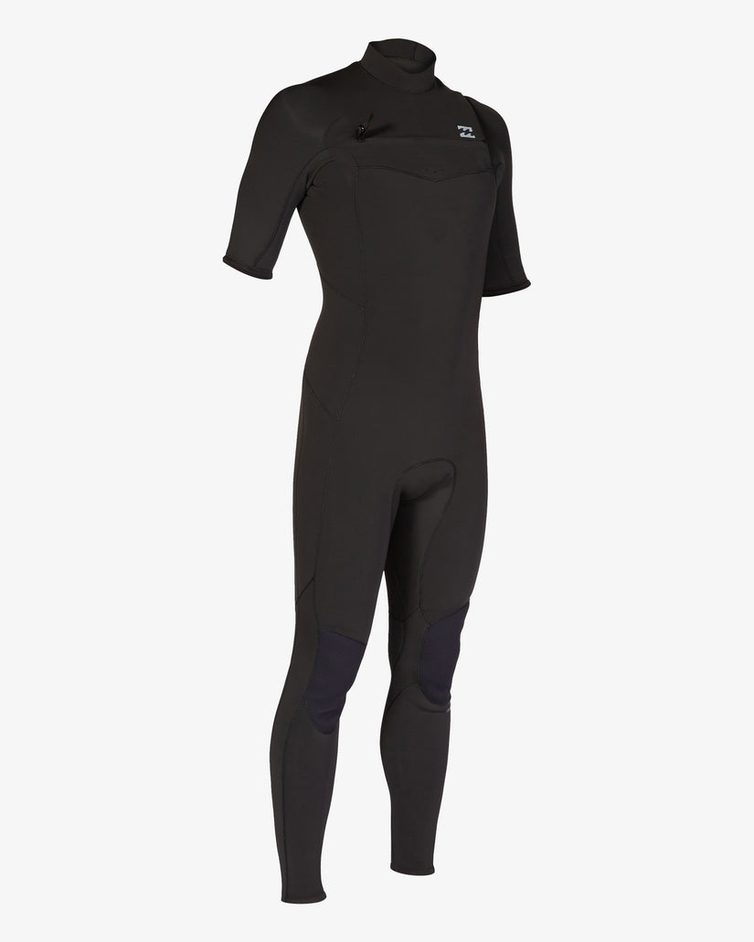 2/2 Absolute Chest Zip Full Wetsuit - Black