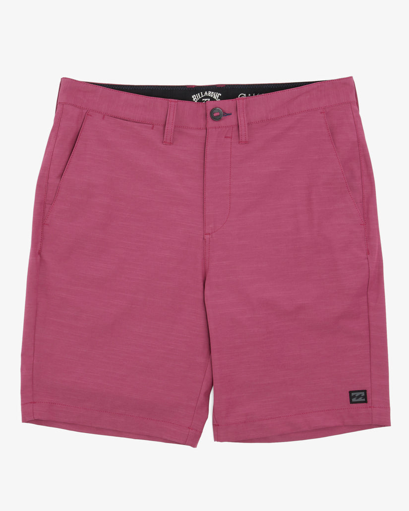Crossfire Solid Submersible Shorts 20" - Wild Berry