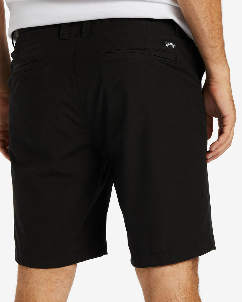 Crossfire Solid Submersible Shorts 20" - Black