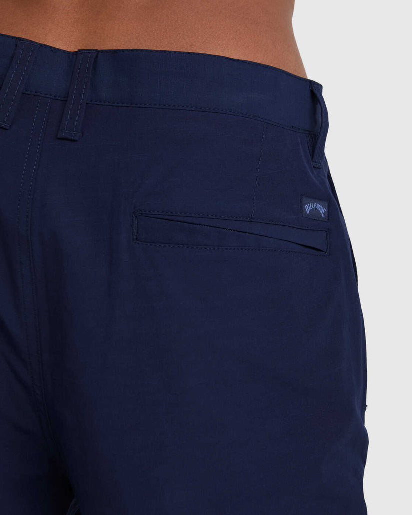 Crossfire Solid Submersible Shorts 20" - Navy