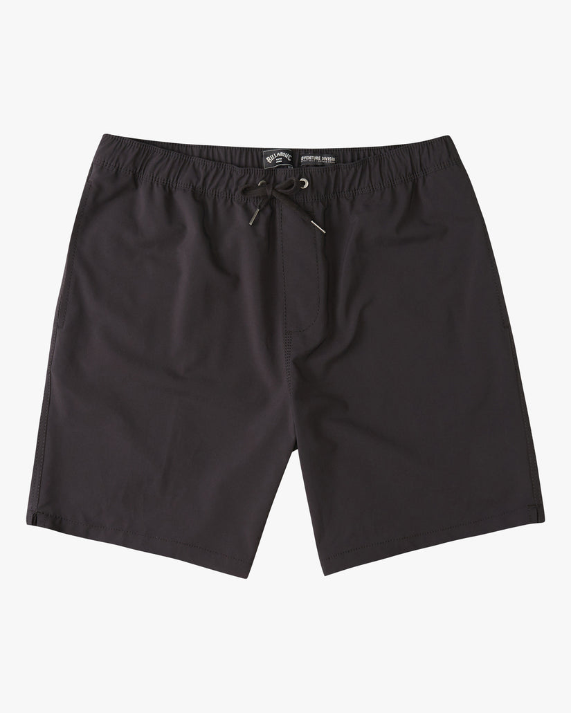 A/Div Surftrek Elastic Shorts 17" - Black