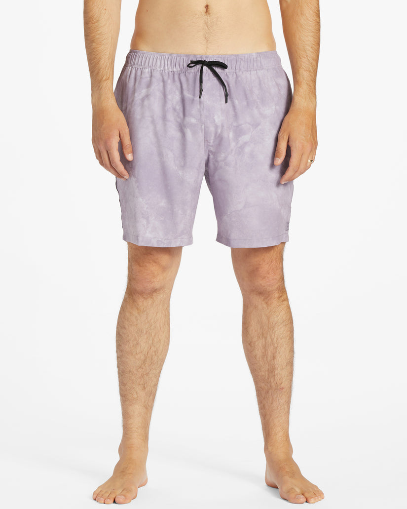 A/Div Surftrek Elastic Shorts 17" - Purple Ash
