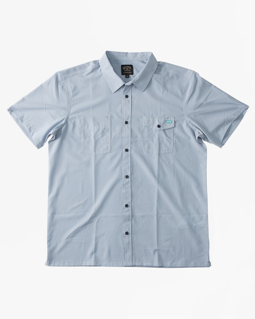 A/Div Surftrek Perf Short Sleeve Shirt - Mist
