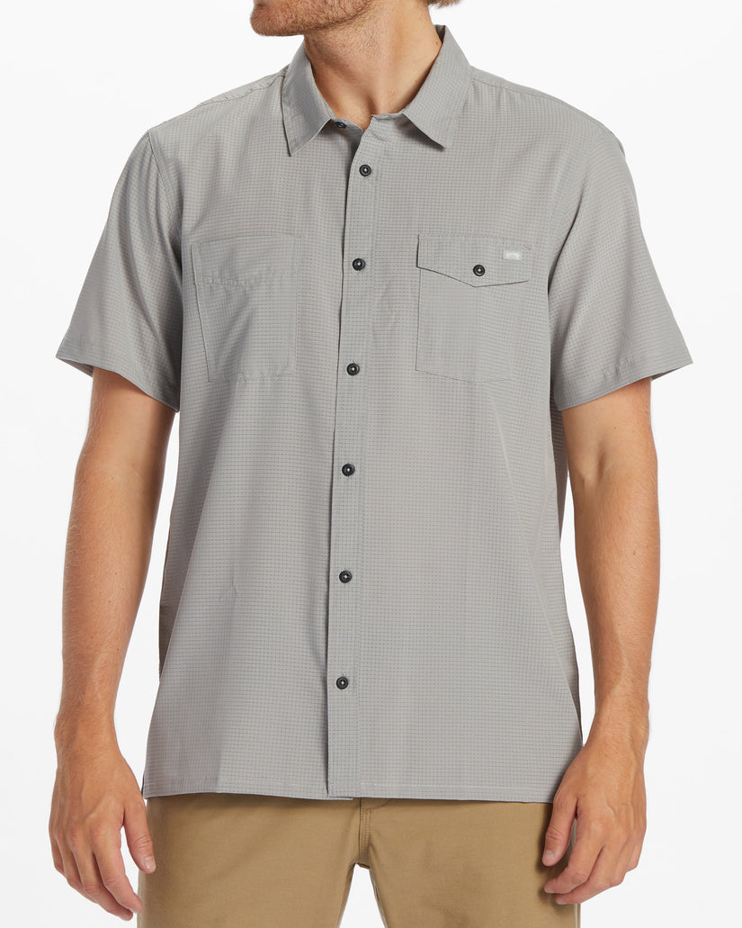 A/Div Surftrek Perf Short Sleeve Shirt - Alloy – Billabong.com