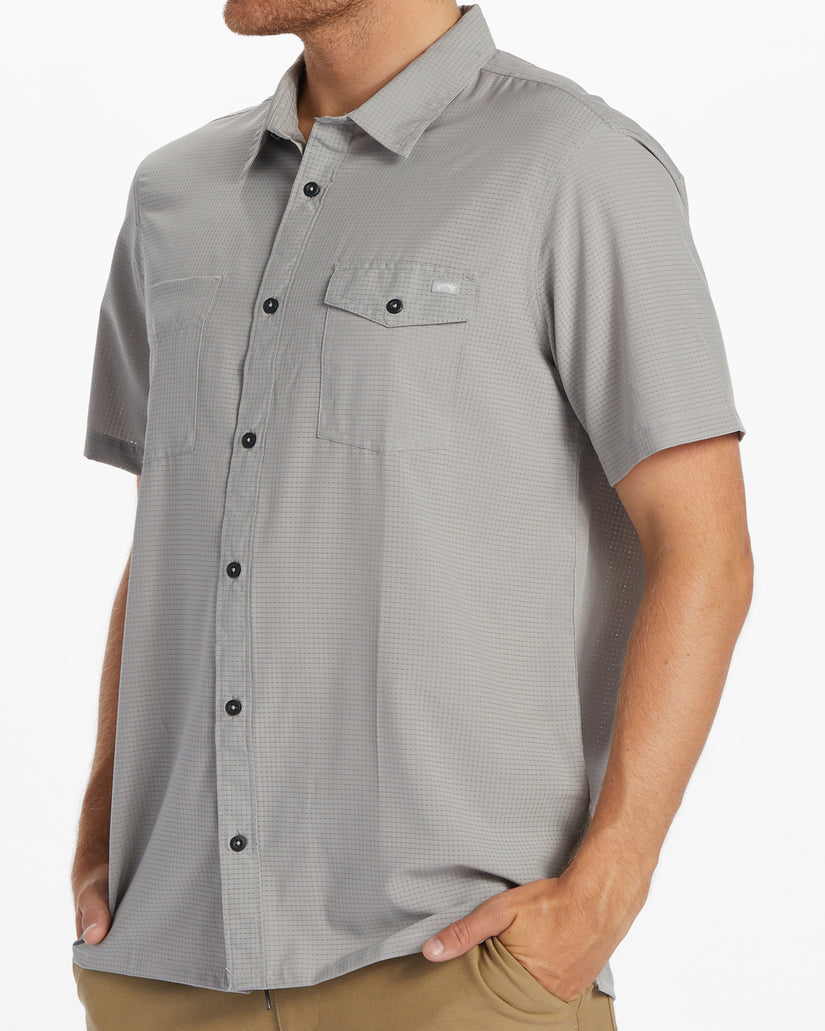 A/Div Surftrek Perf Short Sleeve Shirt - Alloy