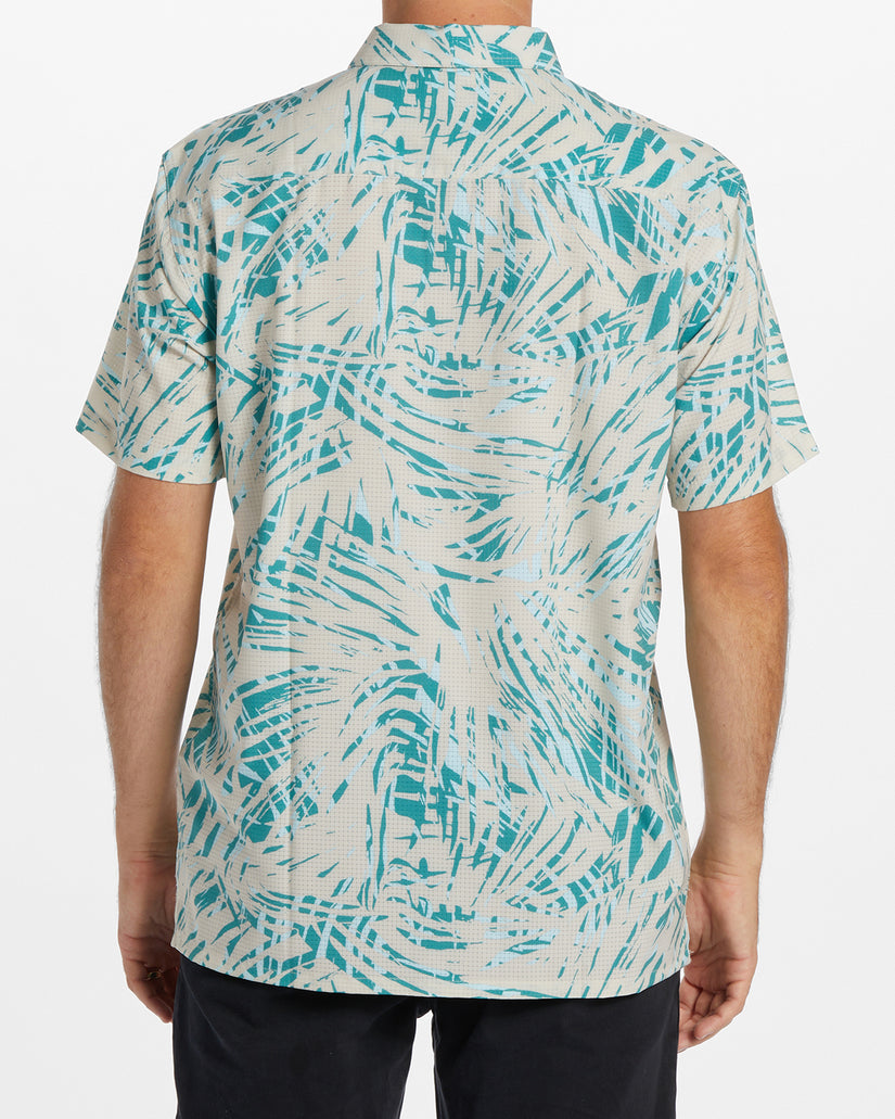 A/Div Surftrek Perf Short Sleeve Shirt - Dusty Jade