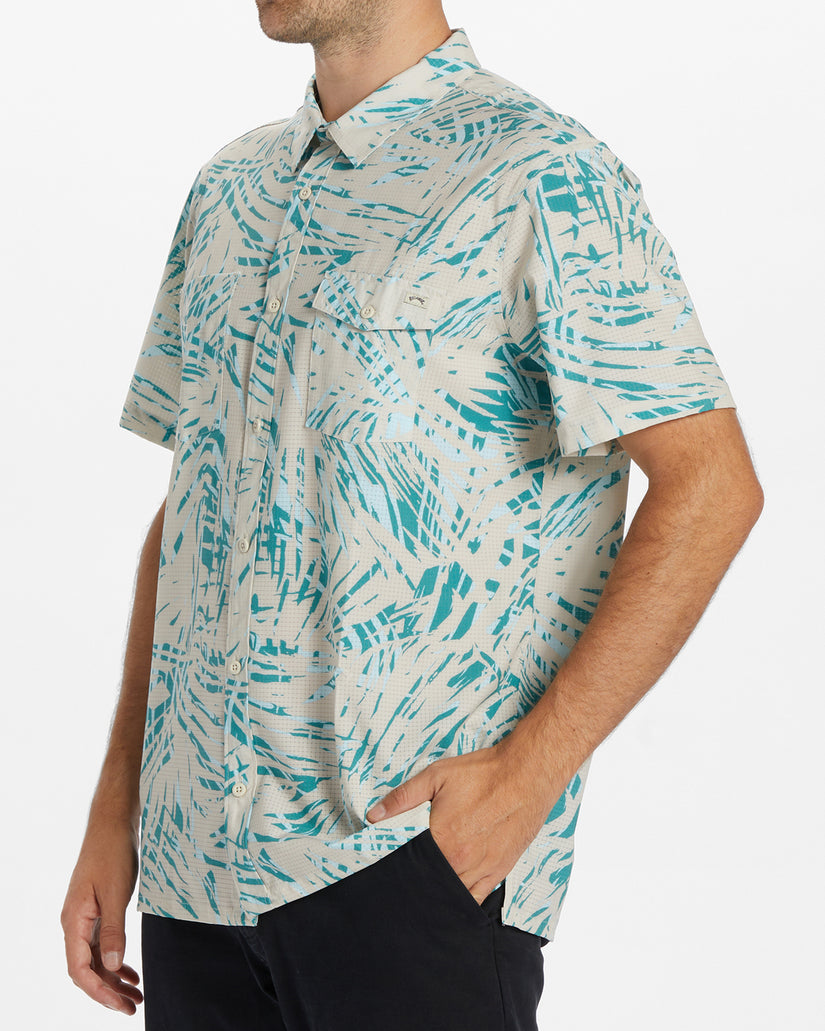 A/Div Surftrek Perf Short Sleeve Shirt - Dusty Jade