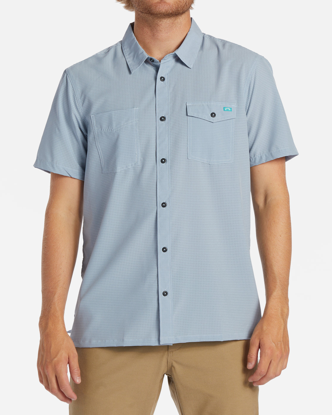 A/Div Surftrek Perf Short Sleeve Shirt - Mist – Billabong