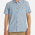 A/Div Surftrek Perf Short Sleeve Shirt - Mist