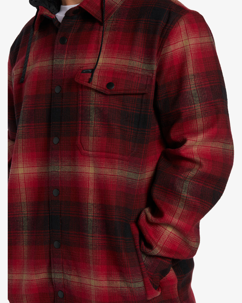 A/Div Furnace Bonded Flannel Shirt - Coral