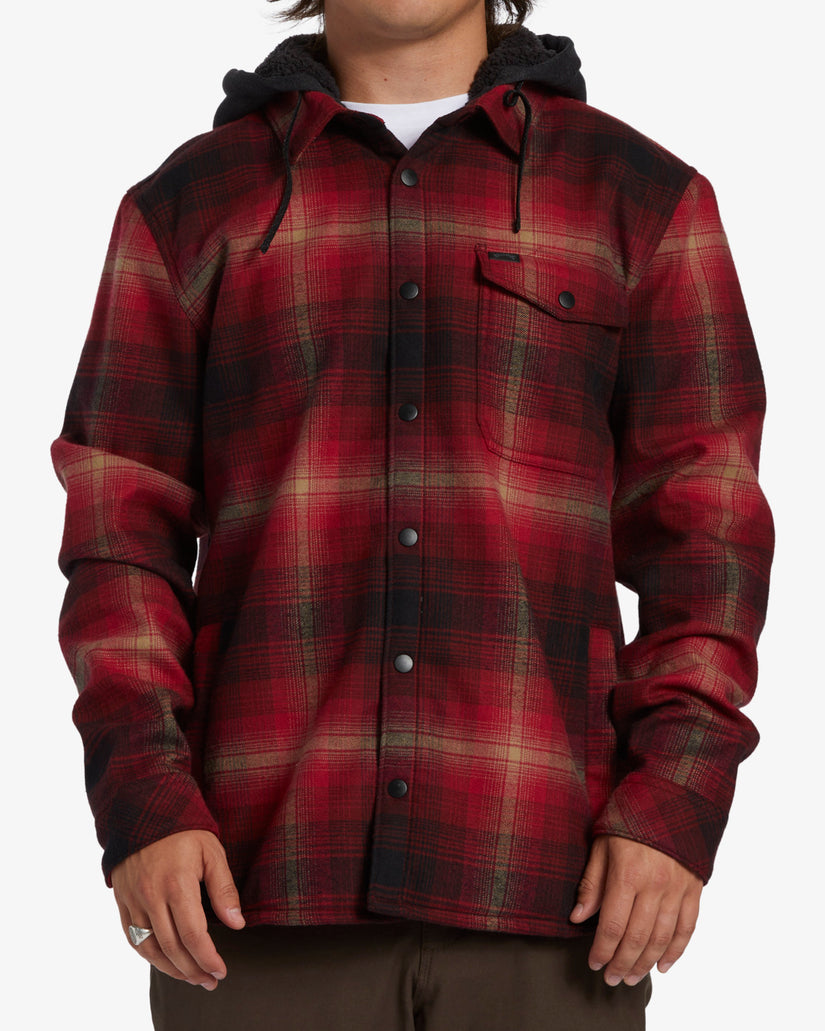 A/Div Furnace Bonded Flannel Shirt - Coral