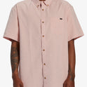 All Day Short Sleeve Shirt - Dusty Pink